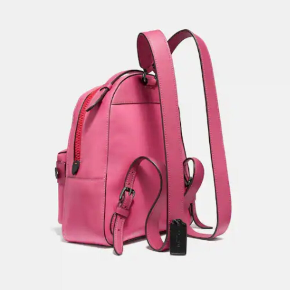 Coach Backpack in Signature Canvas with Coach Patch